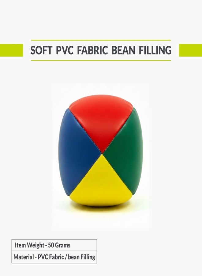 GISCO كرات التلاعب الرسمية من جيسكو | كرات تلاعب ناعمة بألوان قوس قزح | عبوة من 3 كرات - Image 2